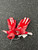 Used Under Armour F8 YOUTH FB Gloves Red SM 11726-S000299205 View 1