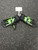 Used Battle Sports YOUTH GLOVES NIGHTMARE FB Gloves Black SM 11726-S000299206 View 1