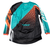 Used Fly Racing Adult Motocross Top Teal Large View 1