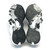 Used Under Armour LOCKDOWN 6 Basketball Shoes Y White And Black Junior 03 11805-S000085502 View 5