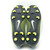 Used Nike BRAVATA 2 Soccer Cleats Black And Optic Yellow Junior 02.5 11805-S000085510 View 4
