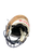 Used Riddell SPEEDFLEX FB Helmet Gold MD 11649-S000156635 View 2