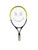 Used Street Tennis Club Junior Tennis Racquet Yellow/Black 19", front view View 1