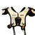 Used Battle Sports DEFENDER Football Shoulder Pads White Adult Medium 11730-S000072943 View 1