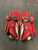 Used Warrior RITUAL GT2 Goalie Leg Pads Inter White/Black/Red 31" 11686-S000051583 View 2