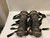 Used MacGregor B 68 Catchers Leg Guards Black Junior 11725-S000506293 View 1