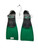 Used Finis GRN/BLK FLIPPERS US 13-14 Underwater Fins Green LG 11347-S000273362 View 1