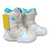 Used Burton GROM BOA Girls Snowboard Boots White Junior 03 11218-S000431003 View 2