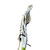 Used STX ATTAK W/FADE 2 SHAFT Wmn Atk/Mid Complete Stick White View 3