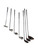 Used Cobra KING JR 8PC Jr Package Set RH Black 7 Piece 11814-S000401012 View 1