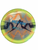 Used Innova CHAMPION VALKYRIE TY DYE Disc Golf Driver Yellow 10299-S000312557 View 5