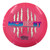 Used Discraft UNDERTAKER MCB6XST Disc Golf Driver Pink 11820-S000059743 View 1