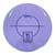 Used LOFT TITANIUM FOUNDERS EDITION Disc Golf Driver Purple 11820-S000059745 View 1
