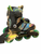 Used K2 RAIDER SPLASH Junior Rec Fitness Skates Black Adjustable 10589-S000436397 View 1