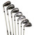 Used Taylormade QI Mens Iron Set LH 6I-SW 11776-S000403448 View 1