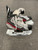 Used Bauer VAPOR X 1.0 Junior Hockey Skate White/Black/Red Junior 03 11614-S000240947 View 1