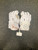 Used Warrior BURN Lacrosse Gloves Mens White MD 11726-S000299415 View 3