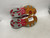 Used Mizuno VB Shoes Adult Red Senior 8.5 11895-S000032747 View 4