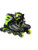 Used Bladerunner SIZE 4-7 ROLLERBLADES Senior Roller Quad Skates Green Adjustable 11892-S000034409 View 2