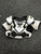 Used STX CELL 5 Lacrosse Shoulder Pads White SM 11162-S000461031 View 1