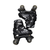 Used POWER SUPERB 3-6 Junior Rec Fitness Skates Black Adjustable 11724-S000229526 View 1