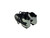 Used Adidas ADIZERO IMPACT Jr FB Cleats Black And White Junior 02 11347-S000273513 View 2