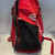 Used Easton RED BBACK BB/SB Player Backpack Red 11878-S000030309 View 1