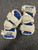 Used Brine VENTILATOR Lacrosse Arm Pads/Guards Red MD 11162-S000461082 View 2