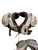Used Riddell POWER FB Shoulder Pads Black LG 11846-S000108278 View 1