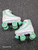 Used RollerDerby FIRESTAR Child Roller Quad Skates Turquoise Youth 13.0 11849-S000042425 View 1