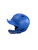 Used Champro 6.5-7 BLUE HELMET Batting Helmet No Mask Royal Blue MD 11932-S000173613 View 2