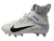 Nike Alpha Menace Elite 2 Flyknit Football Cleats White Men’s 10.5 Wide BV3298-100 11742-S000539346 View 3
