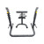 Used Golds Gym BENCH AND SQUAT RACK Olympic Bench 11708-S000197629 View 2