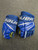 Used Bauer 3X Junior Gloves Royal Blue 12" 11821-S000033629 View 1