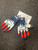 Used Cutters GAMEDAY FB Gloves Navy Blue S/M 11726-S000299677 View 2