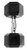 CAP RUBBER COATED HEX DUMBBELL 35LB SDR035 10801-CAPSDR-035 View 1