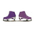 Used Jackson SOFTEC DIVA Girls Figure Skate Purple Junior 05 View 5