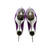 Used Jackson SOFTEC DIVA Girls Figure Skate Purple Junior 05 View 6