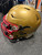 Used Riddell SPEEDFLEX FB Helmet Gold LG 11801-S000070757 View 2