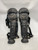 Used MacGregor SHINGUARDS Catchers Leg Guards Black Youth 11871-S000032488 View 1