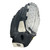 Used Mizuno MPR1153 BB/SB Glove RH Throw Gun Metal And Coral 11 1/2" 11735-S000366952 View 4