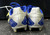 Used Adidas MESSI F50 Soccer Cleats Royal Blue And Grey Senior 8 11894-S000059012 View 4