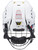 CCM Tacks 210 Cage Combo Hockey Helmet, White View 3