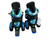 Used RollerDerby ROLLER DERBY SKATES Junior Roller Quad Skates Royal Blue Junior 02 10672-S000349973 View 5