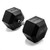 CAP Rubber Hex Dumbbell 80 lbs #SDR-080 View 1