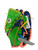 Used Franklin MESH TEK BB/SB Glove RH Throw Green 9 1/2" 11909-S000011202 View 1