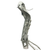 Used Gait WHIP Womens Lacrosse Head White View 2