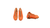 Used Nike PHANTOM LUNA Soccer Cleats Orange Senior 8 11917-S000020128 View 1