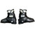Used Rossignol R18 Boys DH Ski Boot Black 225 MP - J04.5 - W5.5 11484-S000309352 View 2