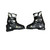 Used Rossignol R18 Boys DH Ski Boot Black 205 MP - J01 11484-S000309357 View 1